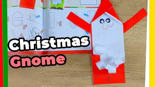 Easy DIY Paper Christmas Gnome