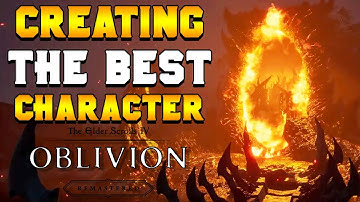 Making The PERFECT Oblivion Remastered Character for Beginners