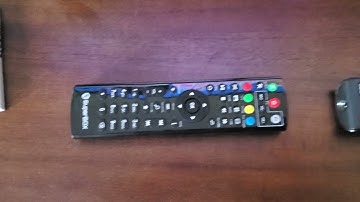 SuperBox remote setup to turn on your TV.
