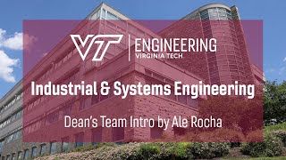 Virginia Tech Industrial and Systems Engineering - Student Intro