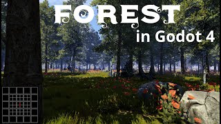 Forest Scene in Godot 4 (Alpha 6)  Terrain, Placement & Assets