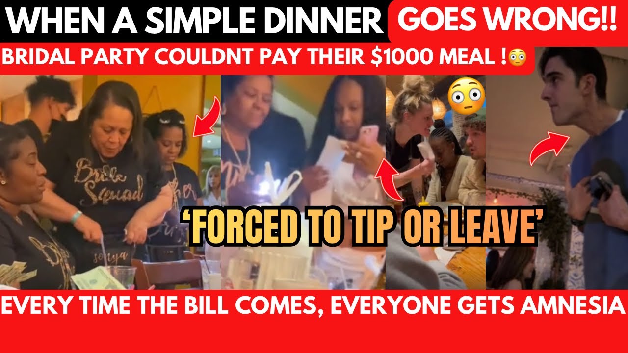  When Splitting the Bill Turns Messy😱 :Dinner Disasters Compilation 