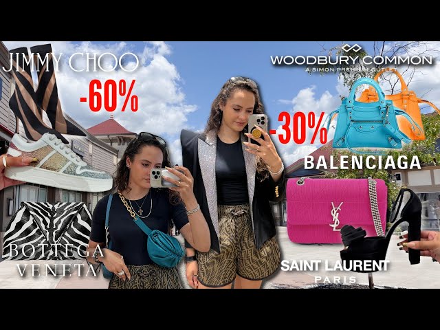 WOODBURY COMMON Luxury Outlet Shopping Vlog ft. YSL, Dior, Fendi