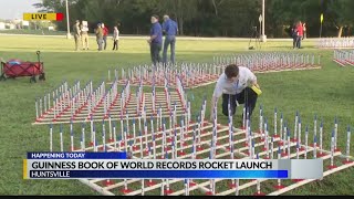 Guinness Book of World Records 5,000 rocket launch