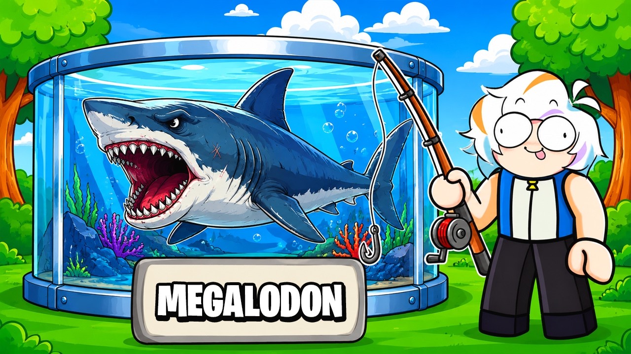 ABRI UN ZOO DE TIBURONES EN ROBLOX COMPLETO