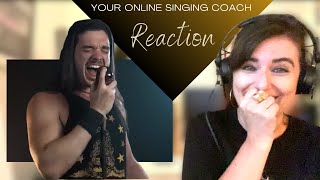 FIRST TIME Dan Vasc - AMAZZZZING Grace - Vocal Coach Reaction \& Analysis