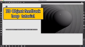 3D Object feedback loop tutorial in Max MSP