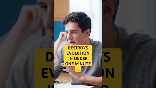 Christian Student DESTROYS Evolutionism in Under ONE MINUTE π₯ #shorts