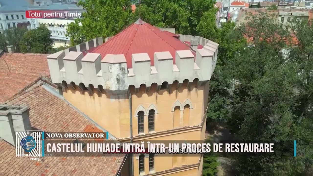Castelul Huniade intră într-un proces de restaurare