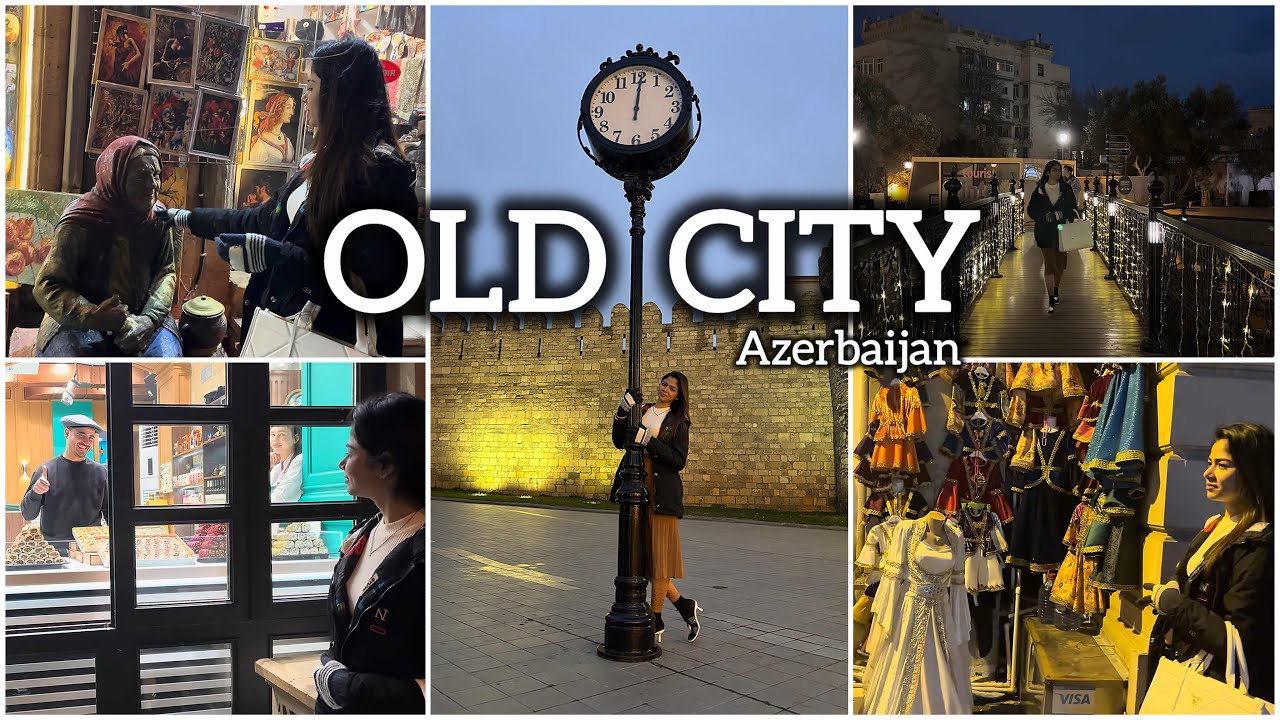 Part 6 | Baku 🇦🇿 old city | Baku Europe | place to travel in Azerbaijan 