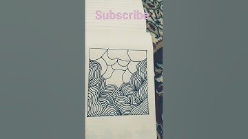 What l do before sleeping l Doodle pettern l zentangle doodle l Drawing tutorials