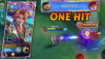 META CLINT BEST HIGH DAMAGE ONE HIT BUILD  2025😱 | THIS BUILD IS LITERALLY BROKEN (TRY THIS BUILD).
