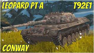 Leopard PT A, FV4004 Conway & T92E1 ● WoT Blitz screenshot 5