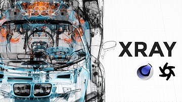 X-Ray Shader in Cinema 4D & Octane