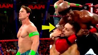 WWE RAW | John Cena, Rollins \& Balor vs Ambrose, Lashley, \& McIntyre | SPOILERS