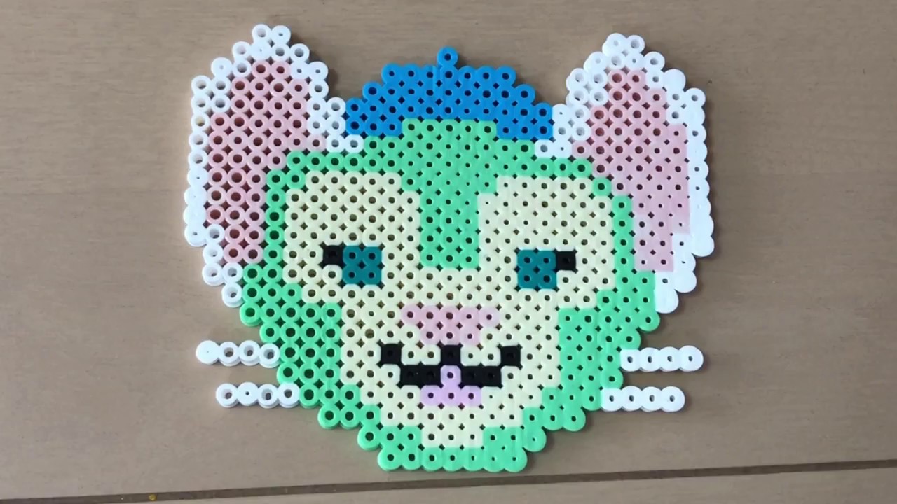 アイロンビーズ ジェラトーニ Gelatoni In Perler Beads Youtube