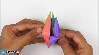 6 AWESOME Fun PAPER FOLD TRICK  | Easy Origami Instructions