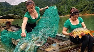 Full She Set Dozens of Fish Traps Across the Lake During Flood Season — The Catch Was Incredible! Guide