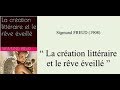 Cration littraire et rve veill