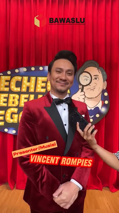 #SahabatBawaslu, bersama @Vincentrompies, ayo kita awasi bersama Pemilu serentak 2024