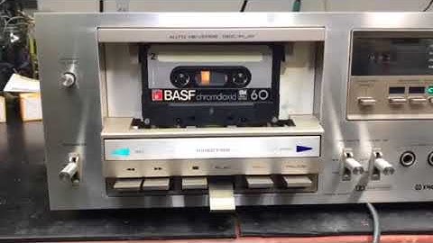 PIONEER CT-F750 Tape Deck Auto Reverse Refurbished Working Perfect