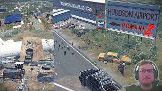 HumanitZ #37 Aeropuerto de Huddson, supervivientes, cable aislado, espada😶‍🌫️😶‍🌫️