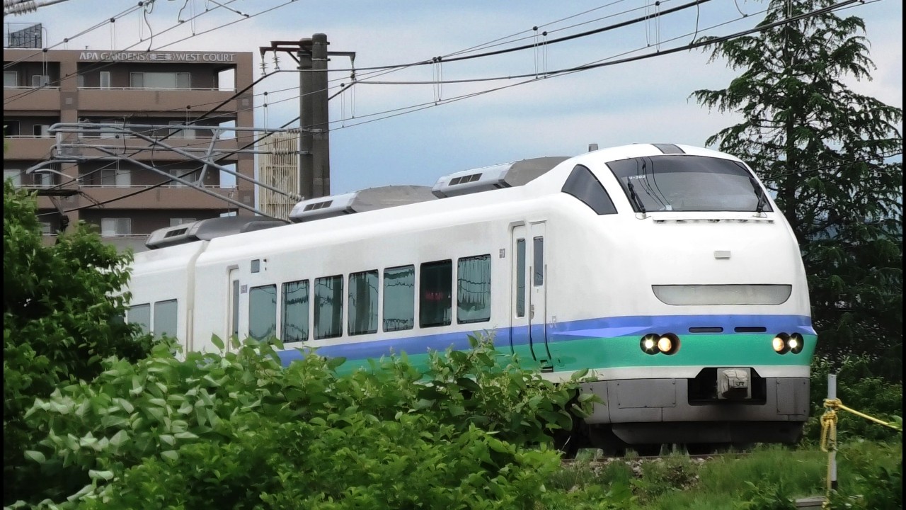 特急しらゆき6号上越妙高行き【4K】E653系H202編成56M - YouTube