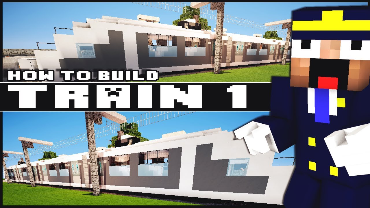 Minecraft : How to Make - Train (Part 1) - YouTube