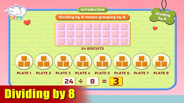 G3 - Module 9 - Introduction - Dividing by 8 | Appu Series | Grade 3 Math Learning