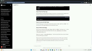 How to refresh python file every time I refresh my html page