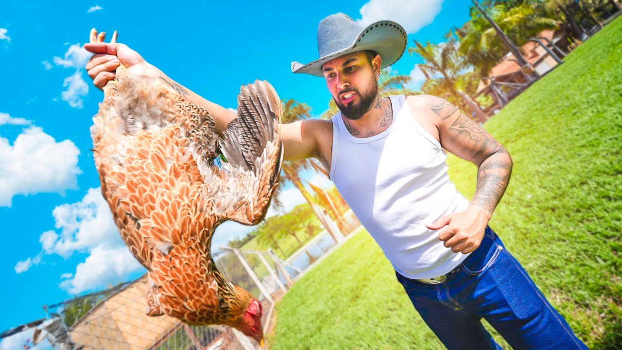 ME DESCULPA DANI - FIZ ALMOÇO PROS MEUS AMIGOS NA FAZENDA🍗  !! *adeus beti *