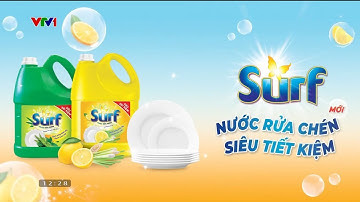 TVC Surf nước rửa chén mới - Giá siêu tiết kiệm (15s, 7/2024)