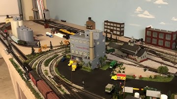 My 4x16 HO Layout - Single Train plus Bonus