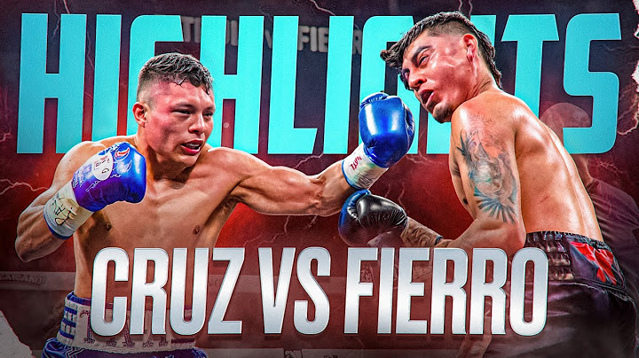 🔥Isaac Cruz vs Angel Fierro HIGHLIGHTS | BOXING FULL FIGHT HD