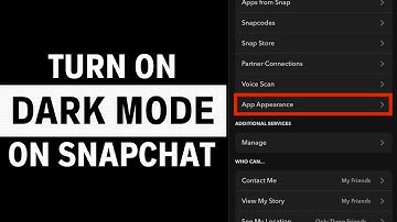 How To Turn On Dark Mode On Snapchat (2024 UPDATED)