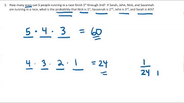 Permutations and the Fundamental Counting Principle