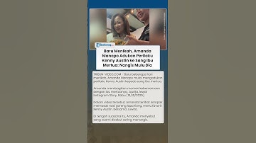 Baru Menikah, Amanda Manopo Adukan Perilaku Kenny Austin ke Sang Ibu Mertua: Iya Mah, Nangis Mulu