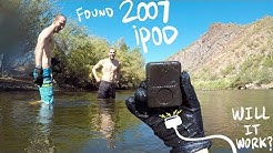 Found 12 Year Old iPod Nano DEEP in the River - Will It Work?! 