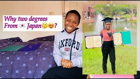 Why Do I have Two degree Certificates From Tsukuba University😱💁‍♀️🧑‍🎓📚📚😍?