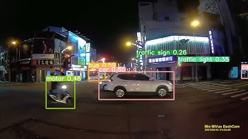 YOLOv8 Object Detection with BDD100k driving dataset in Real-time