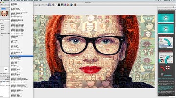Automatic Photo Mosaics -   Adding Text to Photo Mosaics in Studio Artist