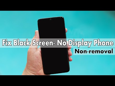 Video: What To Do If The Phone Screen Goes Blank