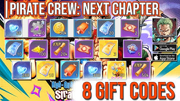 Pirate Crew: Next Chapter | Complete 8 Gift Codes & Redeem Guide | Pirate Crew Next Chapter Codes
