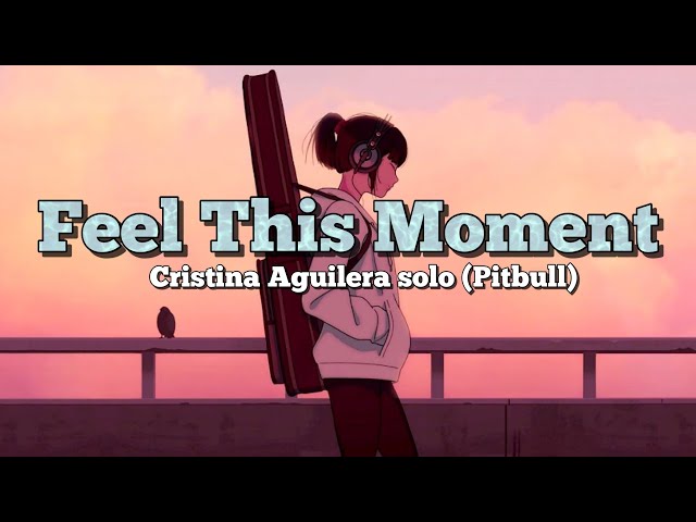 Feel this moment lyrics | (Pitbull) Christina Aguilera solo version class=