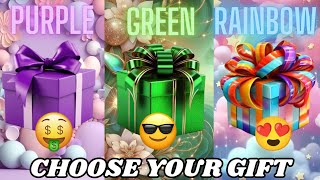 Choose Your Gift 🎁😍🤮 || 3 Gift box challenge #chooseyourgift #giftboxchallenge @aileyquiz