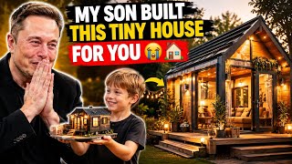     My Son Built This Tiny House for You 😭🏡