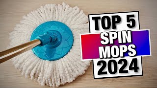 Top 5  Best Spin Mops for Hassle Free Cleaning and Spotless Floors in 2024