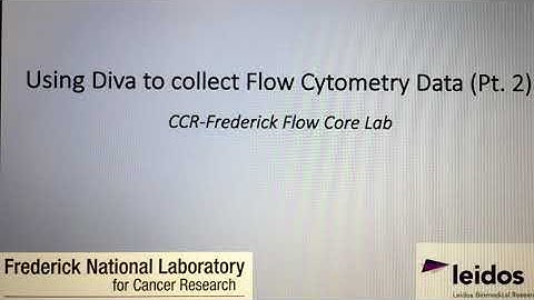 FACS Diva Software Overview (Part 2)