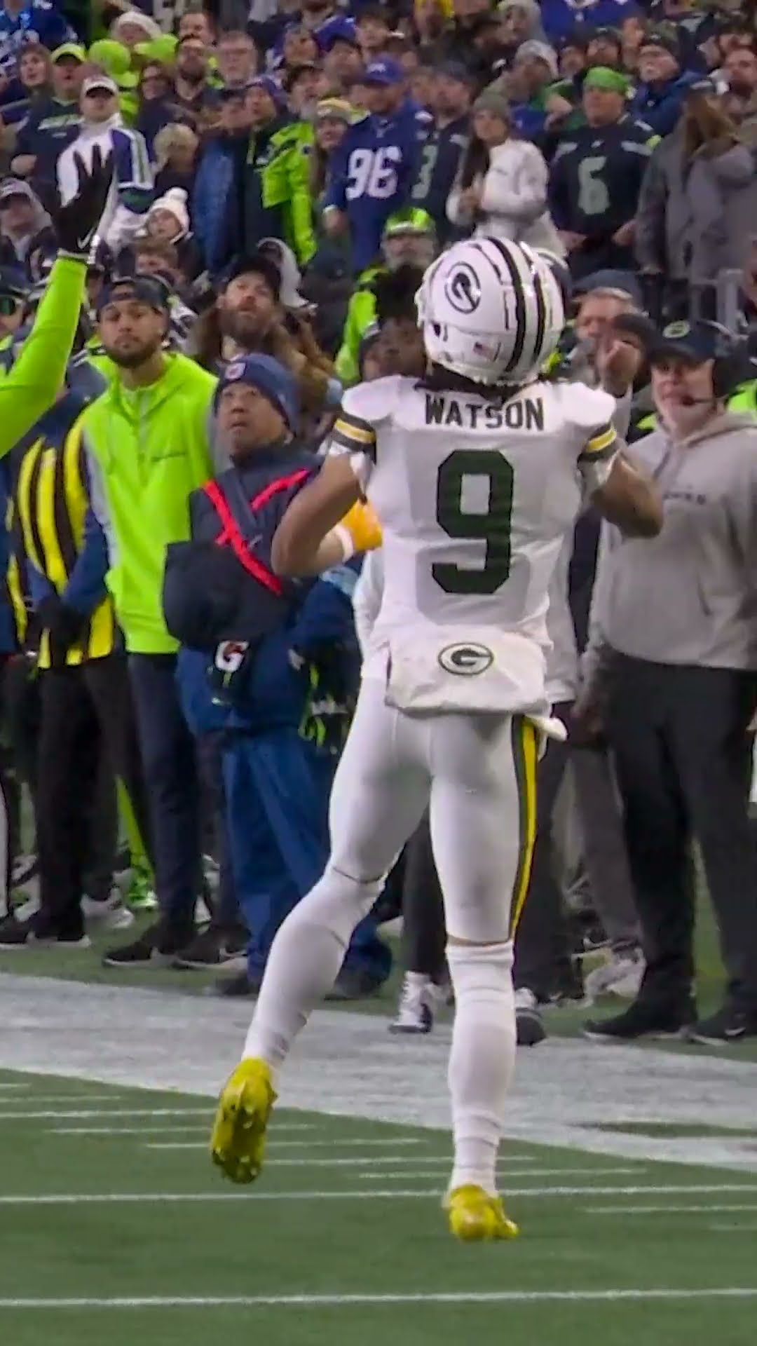 WATSON BEAUTIFUL TOE TAP CATCH?
