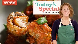 Meatballs Stuffed with Cheese Are Even Better Than They Sound | Today's Special